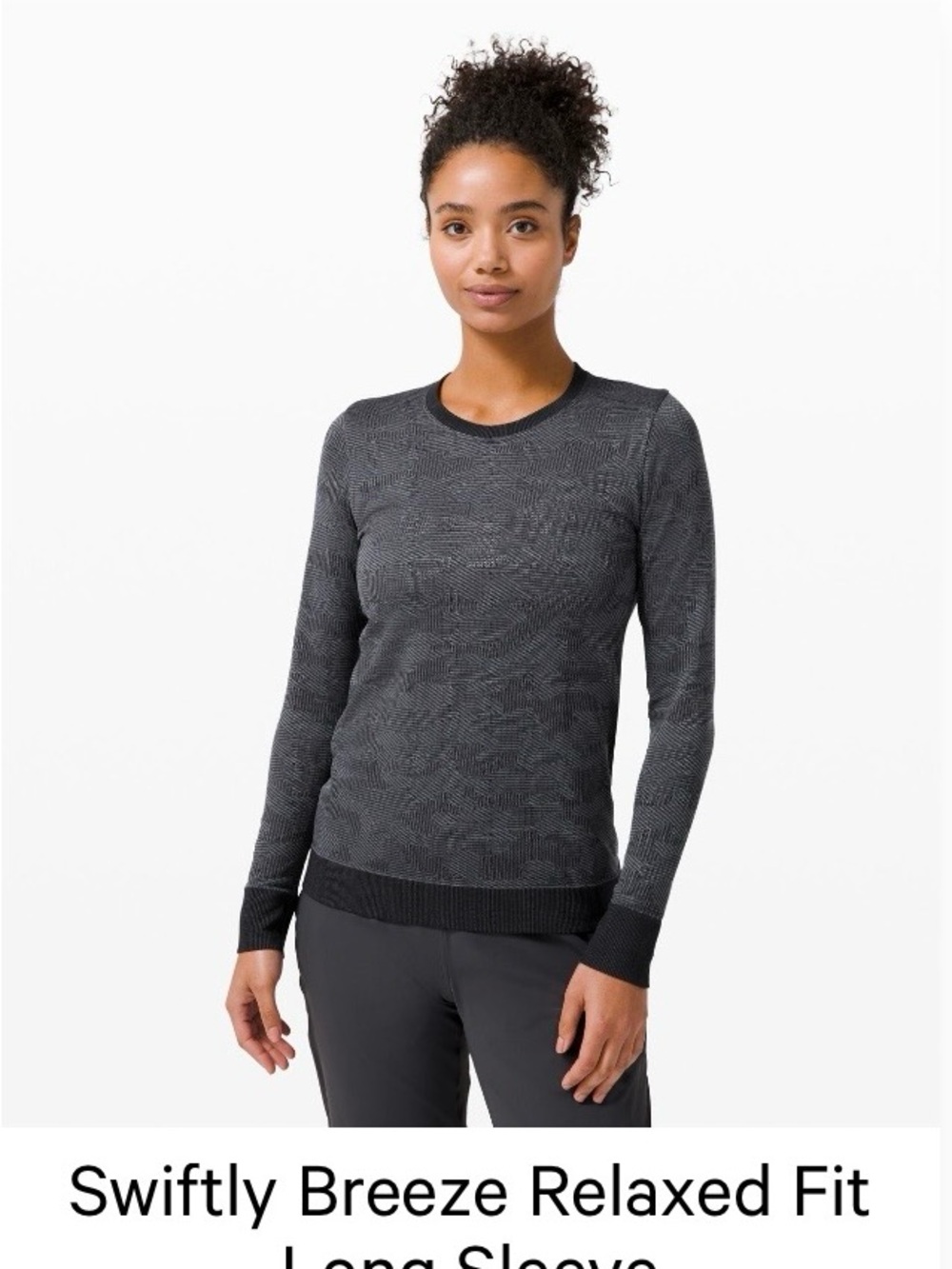 Lululemon Swiftly Breeze Relaxed Fit
Long Sleeve Size 4